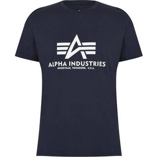Alpha Industries "Basic T" T-Shirt blå M