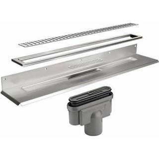 Unidrain Komplet Pakke 1000mm til 8mm fliser
