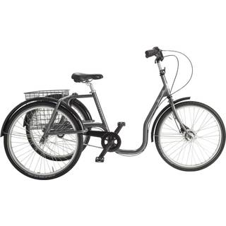Skeppshult Trehjuling S3 Standard 24 3-Gear Innerligt Rød Metallic