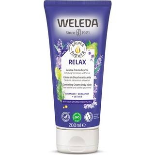Weleda Kropspleje Pleje-af-brusebadMed en duft, der beviseligt virker afslappende. For blød, velplejet hudRelax Shower Cream Lavendel 200 ml (245,00 kr / 1 l) - 200 ml