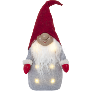 Star trading - Dekorationsfigur joylight - grå tomemo med belysning