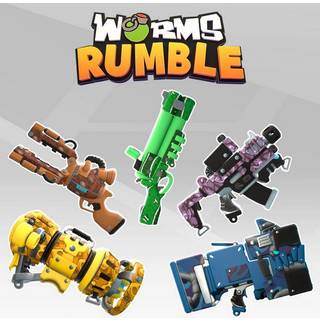 Worms Rumble - Armageddon Weapon Skin Pack (PC) - Steam Key - GLOBAL