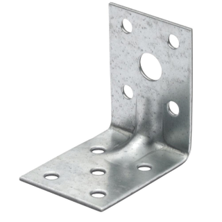 Paslode vinkelbeslag s35pl 50x50x1,5x35mm med rib varmforzinket.