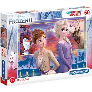 Disney Frozen Wind puslespil 60 brikker Clementoni