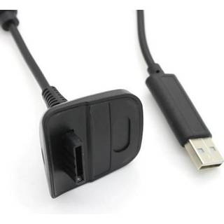 Xbox 360 Play & Charge-kabel (sort)