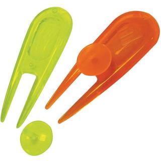 Masters Neon PitchFork and Ball Markers 2 Pack