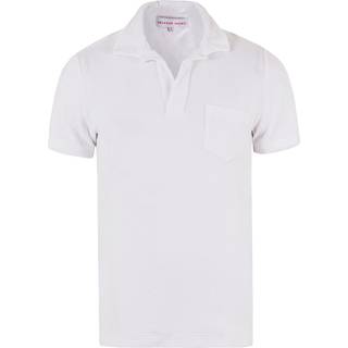 Orlebar Brown - Slim-Fit Camp-Collar Cotton-Terry Polo Shirt - Men - White - XL