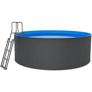 Swim & Fun Santorini Pool-pakke Ø3,6 x 1,2 m, 10 800 L
