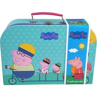 Barbo Toys Peppa Pig Kufferter 3 stk sæt assorteret