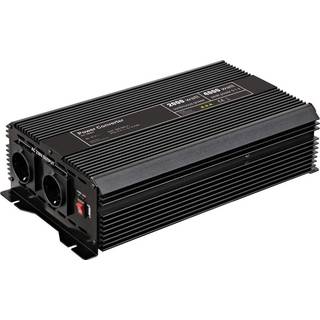 Goobay Inverter til bil 12V til 230V, 2000W/4000W Modificeret sinus