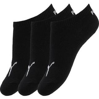 Puma Kids&#39; Invisible Socks 3 Pack, Black, Size 27-30, Clothing - Black - 27-30
