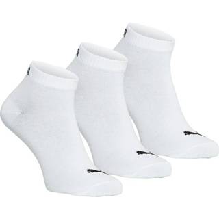 Puma Kids&#39; Quarter Socks 3 Pack, White, Size 27-30, Clothing - White - 27-30