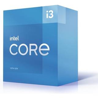 Intel Core i3-10105 Comet Lake CPU - 4 kerner - 3.7 GHz - Intel LGA1200 - Intel Boxed (med køler)