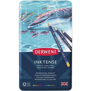 Derwent Inktense Blyanter, 12-Pak