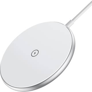 Choetech 15W Magsafe Qi Trådløs Oplader 1 meter, Hvid