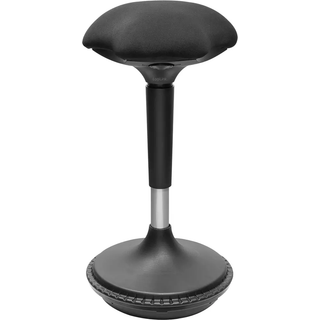 LogiLink Height adjustable wobble stool for sit-stand desk Skammel - ABS-gummi - Op til 120 kg