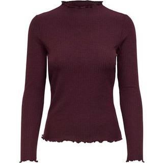ONLY dame bluse ONLEMMA - Madder Brown - M