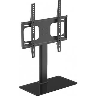 B-TTS 400 TV stander med glasfod, sort.