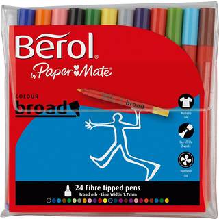 Berol Colour Tusser | B | 12 farver | 12 stk.