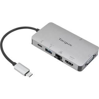 Targus Usb-c Dp Alt Mode Single Video 4k Hdmi/vga Usb 3.2 Gen 1 (3.1 Gen 1) Type-c