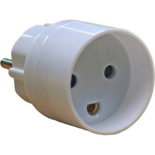 Adapter Schuko - DK Med Jord