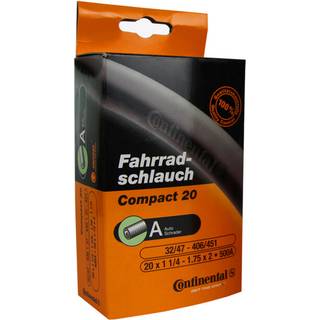 Cykelslange Continental Compact Tube Slim 28/32-406/451 Racerventil 42 mm