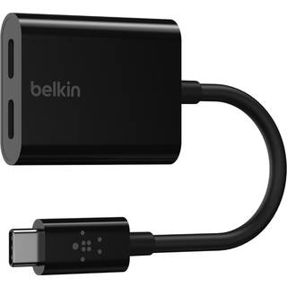 F7U081BTBLK BELKIN USB-C AUDIO AND CHARGE ADAPTER