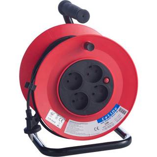 E-line kabeltromle 25m 2x1mm2 h05vv-f 230v u/jord