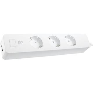 Deltaco Smart Home Socket WiFi 2,4GHz, 3xCEE, 2