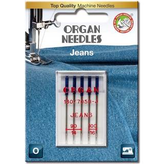 Organ Jeans nåle til symaskine | 5 stk.