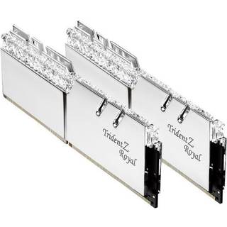 G.Skill Trident Z Royal DDR4-4000 - 32GB - CL18 - Dual Channel (2 pcs) - Intel XMP - Sølv med RGB