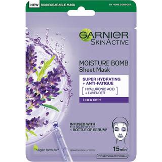 Ansigtsmaske med lavendel og hyaluronsyre