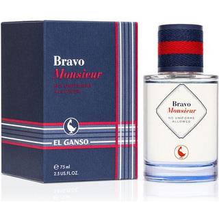 EL GANSO Dufte til mænd Bravo Monsieur Eau de Toilette Spray 75 ml (4.960,00 kr / 1 l) - 75 ml