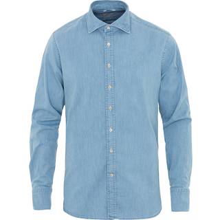Stenströms Herren Jeanshemd blau