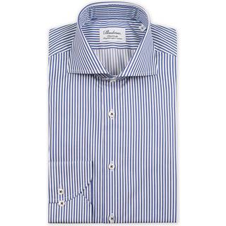 Stenströms Herren Hemd blau gestreift