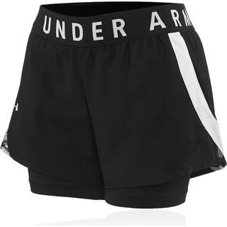 Under Armour Play Up 2in1 Shorts Women - Black, White, Size XS - black