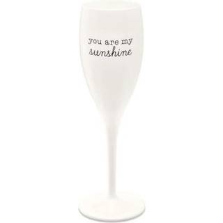 Koziol Cheers champagneglas 10 cl 6-pak You are my sunshine