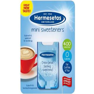 Hermesetas Sødetablet Blå (Lomme-dispenser med 400 tabletter)