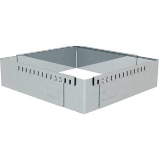de Buyer Backrahmen rechteckig 43x29 cm / verstellbar bis 84 cm - Edelstahl - Silber