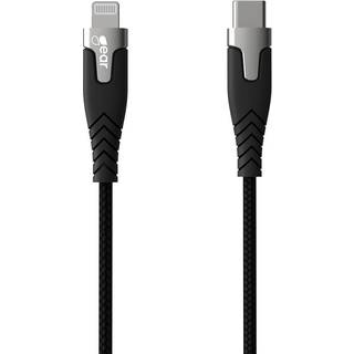 Gear USB-C til Lightning MFi Pro-klasse kabel 1,5m (sort)