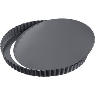 Kaiser Bageplade La Forme Plus - Quiche mold - 32 cm - 1.9 L - non-stick - black