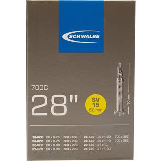 Schwalbe Cykelslange SV 15 Standard 18/28-622/630 Racerventil 50 mm