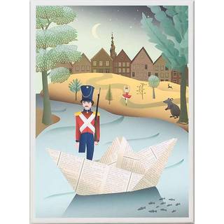 Den standhaftige tinsoldat-puslespil 100 brikker - Papir. 42 x 30 cm. - Multi - Vissevasse