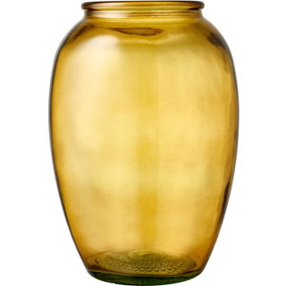 Bitz Kusintha Glas Vase - H25 cm. - Grøn - UORIGINAL EMBALLAGE