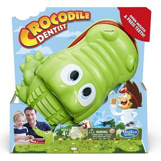 Hasbro Crocodile tandl?ge Splash Water Game til b?rn - baghaven sprinkler udend?rs spil til sommer sjov