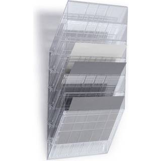 Durable blanketfag Flexiboxx A4 6-fag liggende klar