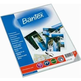 Bantex Fotolomme 0,1 Mm 25 Stk, Højformat, Transparent