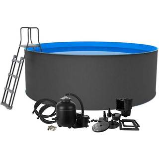 Swim & Fun Santorini XL Pool 460x120 cm, Grå