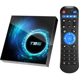 T95 Smart 6K Android 10.0 TV Box med Kodi 18.1 - 4GB RAM/64GB ROM