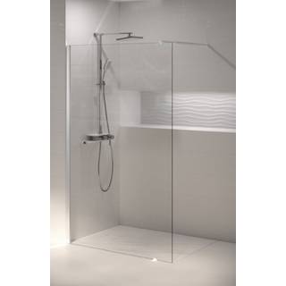 Allibert SPOT walk-in bruser, 77-80 x 195 cm, krom profiler